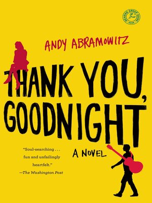 cover image of Thank You, Goodnight